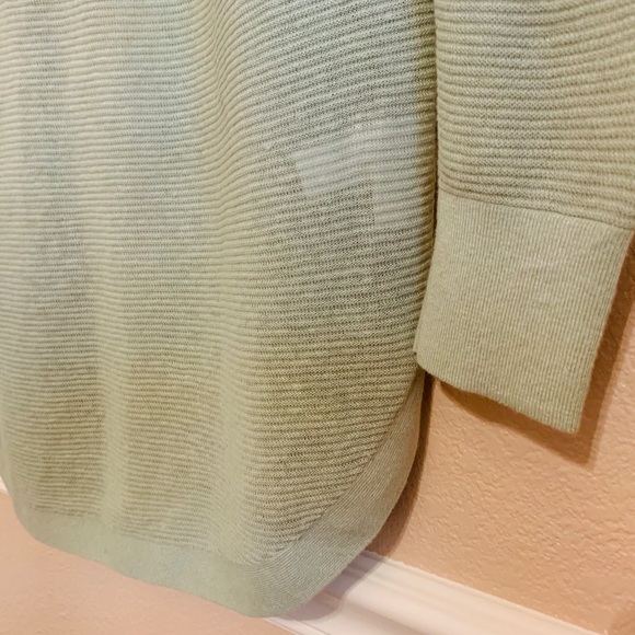 LOFT Long Open Front Light Weight Cardigan NWT - Picture 9 of 13